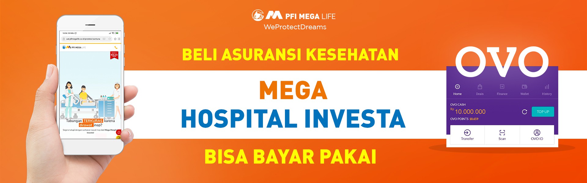 Mau Bayar Premi Mega Hospital Investa?
